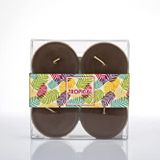 MİSSİ 4LÜ KAHVERENGİ MAXİ TEALIGHT MUM
