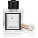 Missi 50 ml Kare Şişe Black Vanilya Bambu Çubuklu Oda Kokusu