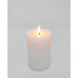 MİSSİ 7X11 CM DÜZ KESİM BLOK MUMLUK VE TEALIGHT SETİ