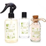 Missi Botanical Jasmin Kokulu Banyo Hediye Seti (Oda Spreyi, Kolonya,banyo Tuzu) - 1 - Ekru