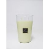 MİSSİ BÜYÜK CAM VAZO DARK AMBER KOKULU VEGAN MUM(H:20 CM)