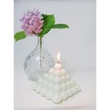 Missi Ekru Piramit Bubble Mum - Beyaz - 1 Adet