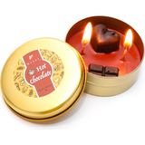 Missi Hot Chocolate Kokulu Gold Teneke Vegan Mum /seyahat Mumu - Altın - 1 Adet