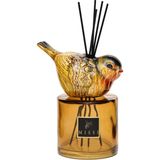 Missi Kendi Kokunu Seç- Bird Collection Amber Cam Çubuklu Difüzör-(Esanssız) - 1