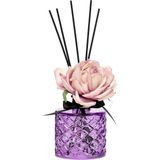 Missi Kristal Gül Serisi- Mor Cam/ Black Orchid Oda Kokusu - 1