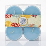 MİSSİ MARİN 4 LÜ BEBE MAVİSİ MAXİ TEALIGHT MUM SETİ
