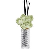 Missi Parlak Sırlı Flora Işıltısı Çubuklu Oda Kokusu 230 Ml-White Jasmine - Yeşil - 1