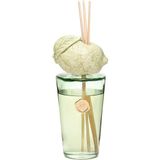 Missi Parlak Sırlı Yeşil Seramik Limon Detaylı Çubuklu Oda Kokusu 400 Ml-Limon Çiçeği - 1