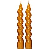 Missi Yılbaşı 2li Twirl Glow Gold Şamdan Mum Seti (18 Cm) - 1 Adet
