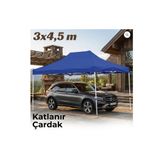 Missidea 3×4,5 Makaslı Katlanır Çardak Mavi