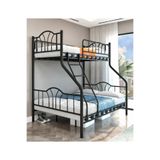 MISSIDEA İmaj 3 Kişilik Ebeveyn 3'Lü Metal Ranza Siyah 90X200