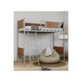 MISSIDEA Prizma Ayrılabilir Modern Metal Ranza Gri 90X200
