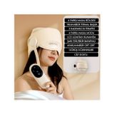 Missidea Relaxus Sıkmalı Ovmalı Isıtmalı Kafa Masaj Cihazı Şarjlı Akıllı Yoğurma Baş ve Göz Masaj Aleti