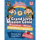 Mission Génie: Aventure multi-zone pour enfants 8-12 ans - 10 missions à relever, badges à gagner, certificat final à débloquer - pour les petits génies curieux
