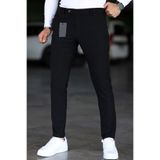 MissKybele Slim Dar Kalıp Normal Bel 4 Cepli İçi Astarlı Düğme Fermuarlı Likralı Esnek Kumaş Bilek Boy Pantolon