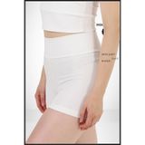 missmaral Kadın Mini Tayt Boxer Ekru Yüksek Bel Deniz Havuz Şortu Sıkılaştırıcı Fit Görünüm 1080