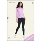 missmaral Kadın Taytlı Takım Spor Tunik & Tayt Dalgıç Kumaş Sports And Casual Lila Tracksuit 3060
