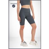 missmaral Kadın Yüksek Bel Toparlayıcı Tayt Kısa Spor Şort Deniz > Havuz > Spor Biker Shorts Antrasit 1070