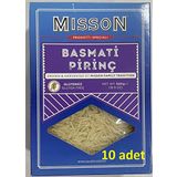 MİSSON Glutensiz basmati pirinç gluten free rice 500 g*10 Adet