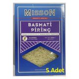 MİSSON Glutensiz basmati pirinç gluten free rice 500 g*5 ADET