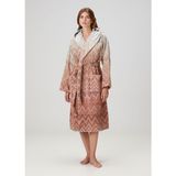 Missoni Home Kırmızı Zikzak Desenli Bornoz - XL