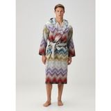 Missoni Home Marea Kapüşonlu Zikzak Desenli Bornoz