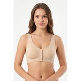 Missvera Kadın Lazer Kesim Önden Çıtçıtlı Pedli Sütyen BGL-ST05636