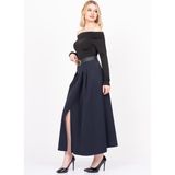 MissVina Emy Yırtmaçlı Etek 6830 - Laci - 36