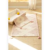 Mistic 2’li Takım Banyo Paspası %100 Pamuk 40x60 + 60x90 Pembe