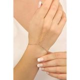 Mistik Silver Küçük Kare Noktalı Gümüş Şahmeran