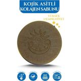 Mistikhane - Kolajen Sabunu Hyalüronik Asit ve Kojik Asit Içeren Aydınlatıcı Anti-Aging - Naturel (Elit) (Yüz Vevücut Bakım) - 100 Gr