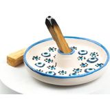 Mistikhane Nazar Boncuklu- Ritüel-Tütsü Başlangıç Seti-5 (1 Ad. Seramik Tütsülük + 30 Gr. Palo Santo Ağaç Tütsü)