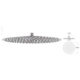 Mistillo MTD08 Slim 304 Paslanmaz Metal Tepe Duş Başlığı