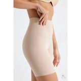 Mistirik Anoky Model Esnek Toparlayıcı Lazer Kesim İz Yapmaz Şort Korse Ten Renk, 3XL, BAX-ANOKŞORT, Bej, Kadın