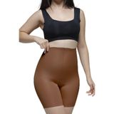 Mistirik Anoky Model Lazer Kesim Alt Karın Etkili Spor Şort Korse, XL, MİS-SPRSORTANOKY, KAHVE, Kadın