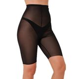 Mistirik, Fenile Model Toparlayan Esnek Outdoor Spor Şort Korse Siyah renk 021, 2XL