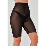 Mistirik, Fenile Model Toparlayan Esnek Outdoor Spor Şort Korse Siyah renk 021, S