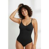 Mistirik Mamey Çıtçıtlı (Zıbın) Korse Extra Push Up Etkili Siyah Renk10