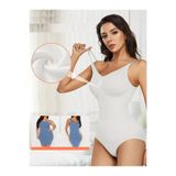 Mistirik, Mamey Model Bel Göbek Ve Karın Sıkılaştırıcı Seamless Çıtçıtlı Korse Beyaz Renk8, L