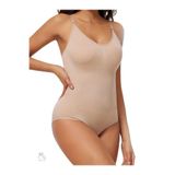 Mistirik, Mamey Model Spor Korse Body Çıtçıtlı Push Up Etkili Korseli Body Zıbın Korse Ten Renk, S