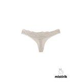 Mistirik, Masara Model Tanga Desenli Ve Esnek Spor Külot Ekru Renk, XL