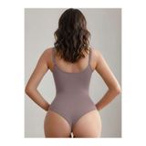 Mistirik Mimola Model 3 Bölge Etkili Örme Kumaş String Body Gül Kurusu, S, MİS-MİMOLBODY, GÜL KURUSU, Kadın