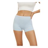 Mistirik, Moncorno Model Kadın Boxer Fit Gösteren Model Toparlayan Korse Etkili Boxer Açık Mavi Renk, M