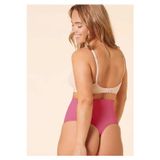 Mistirik Montela Model Büyük Beden Sıkılaştırıcı Ve Push Up String Külot Gül Kurusu Renk