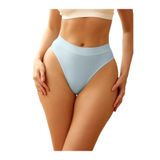 Mistirik, Navelli Model Seamless Beli Lastikli Rahat Tanga Külot Açık Mavi Renk, XL