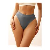 Mistirik, Navelli Model Seamless Beli Lastikli Rahat Tanga Külot Koyu Gri Renk, M