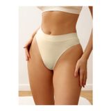 Mistirik Navelli Model Seamless Beli Lastikli Rahat Tanga Külot Ten Renk