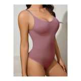 Mistirik Örme Kumaş Toparlayıcı Çıtçıtlı Body Gül Kurusu, 2XL, Mamey, GÜL KURUSU, Kadın