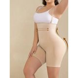 Mistirik Pagliye Model Toparlayıcı Lazer Kesim Askılı Şort Korse Kadınlar İçin Orta Boy - Ten - 3XL