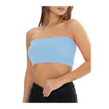Mistirik Palude Model Dikişsiz Toparlayıcı Büstiyer Straplez Seamless Spor Bondeo Buzmavisi, XL, MİS-PALSPRBÜS, BUZMAVİSİ, Kadın
